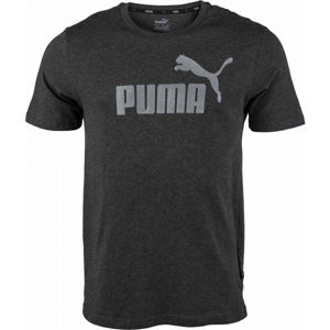 Puma ESS LOGO TEE Pánske tričko, čierna, veľkosť L