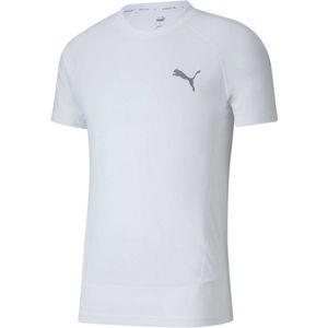 Puma EVOSTRIPE  TEE Pánske športové tričko, biela, veľkosť M
