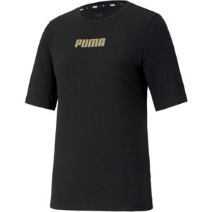 Puma MODERN BASICS TEE Dámske tričko, čierna, veľkosť M