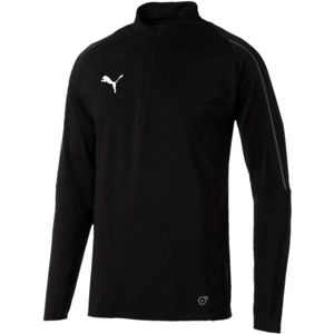 Puma FINAL TRAINING 1/4 ZIP TOP čierna XL - Pánske športové tričko