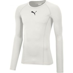 Puma LIGA BASELAYER TEE LS Pánske funkčné tričko, biela, veľkosť XL