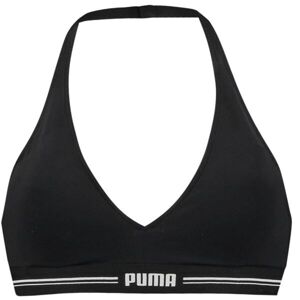 Puma WOMEN PADDED HALTER TOP 1P Dámska podprsenka, čierna, veľkosť XS