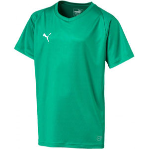 Puma LIGA JERSEY CORE JR zelená 152 - Detské tričko
