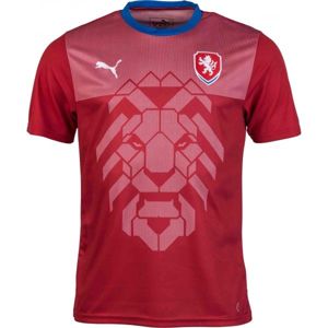 Puma CZECH REPUBLIC B2B červená XL - Pánske tričko