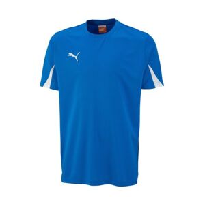 Puma SHIRTS SS TEAM JR modrá 140 - Detské  športové tričko