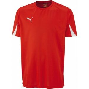 Puma SHIRTS SS TEAM JR červená 152 - Detské  športové tričko