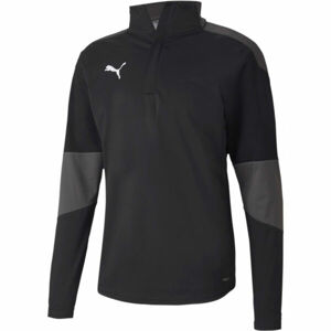 Puma TEAMFINAL 21 TRAINING RAIN TOP Pánska futbalová bunda, čierna, veľkosť M