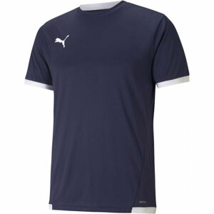 Puma TEAM LIGA JERSEY Pánske futbalové tričko, tmavo modrá, veľkosť 2XL
