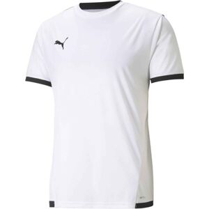 Puma TEAM LIGA JERSEY Pánske futbalové tričko, biela, veľkosť M