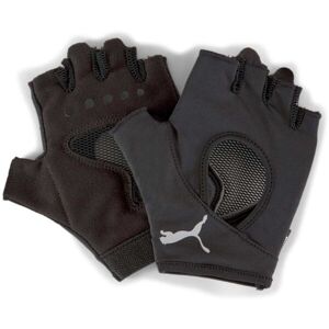 Puma TRAINING GYM GLOVES Dámske fitnes rukavice, čierna, veľkosť M
