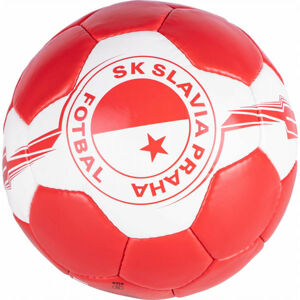 Quick SLAVIA Futbalová lopta, červená, veľkosť 5