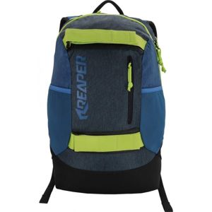 Reaper HUSK 25 Školský batoh, modrá,tmavo sivá,reflexný neón, veľkosť