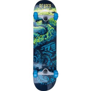 Reaper MAUER Skateboard, modrá,čierna,žltá, veľkosť