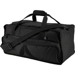 Reebok ACTIVE ENHANCED GRIP BAG LARGE Športová taška, čierna, veľkosť