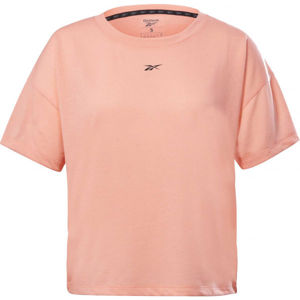 Reebok WOR SUPREMIUM DETAIL TEE Dámske tričko, oranžová, veľkosť S