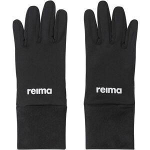 REIMA LOISTO Detské prstové rukavice, čierna, veľkosť 5-6