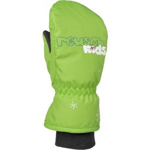 Reusch MITTEN KIDS Detské lyžiarske rukavice, zelená, veľkosť 2