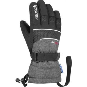 Reusch CONNOR R-TEX XT JUNIOR Lyžiarske rukavice, šedá, veľkosť 4.5