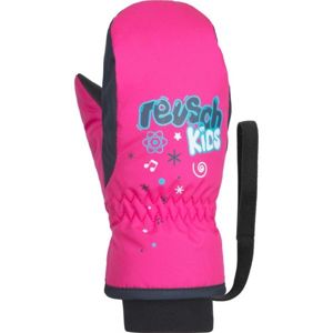 Reusch KIDS MITTEN Detské lyžiarske rukavice, ružová, veľkosť