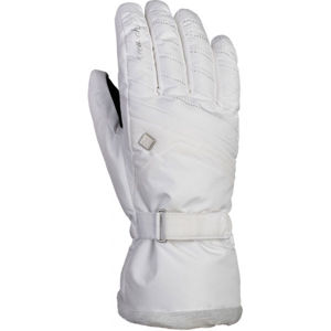 Reusch LAILA Dámske lyžiarske rukavice, biela, veľkosť 8