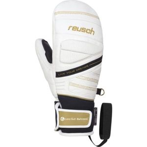 Reusch LARA GUT biela 7 - Lyžiarske rukavice