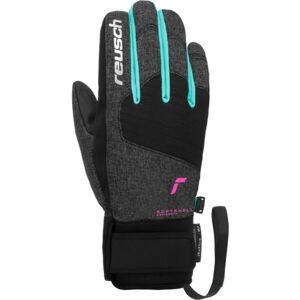 Reusch SIMON R-TEX® XT JUNIOR Detské zimné rukavice, tmavo sivá, veľkosť 5.5