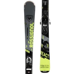 Rossignol REACT RS + XPRESS 10 GW Zjazdové lyže, tmavo sivá, veľkosť 149