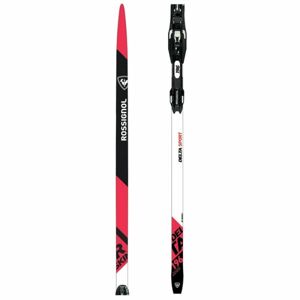 Rossignol DELTA SPORT R-SKIN STIFF IFP Bežecké lyže na klasiku s podporou stúpania, červená, veľkosť 201