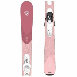 Rossignol EXPERIENCE W PRO KID + KID 4 Zjazdové lyže, ružová, veľkosť 116