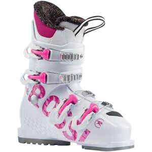Rossignol FUN GIRL 4 JR Juniorská lyžiarska obuv, biela, veľkosť 225
