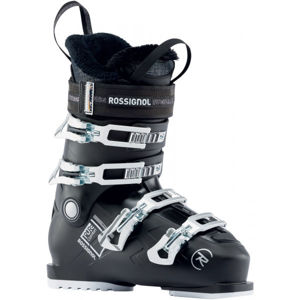 Rossignol PURE COMFORT 60 Dámska lyžiarska obuv, čierna, veľkosť 25.5