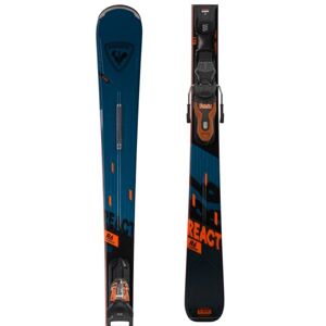 Rossignol REACT 6 CA XPRESS + XPRESS GW B83 Zjazdové lyže, tmavo modrá, veľkosť 170