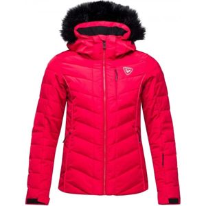 Rossignol W RAPIDE PEARLY JKT červená XL - Dámska lyžiarska bunda