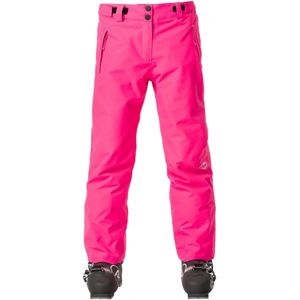 Rossignol GIRL SKI PANT ružová 12 - Dievčenské lyžiarske nohavice