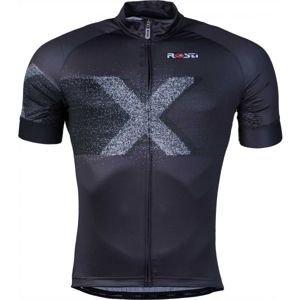 Rosti X DL ZIP čierna 4xl - Pánsky cyklistický dres