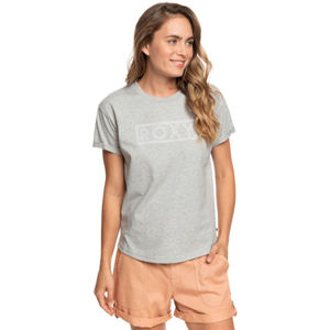 Roxy EPIC AFTERNOON WORD Dámske tričko, sivá, veľkosť S