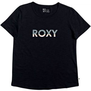 Roxy RED SUNSET CORPO Dámske tričko, čierna,biela, veľkosť