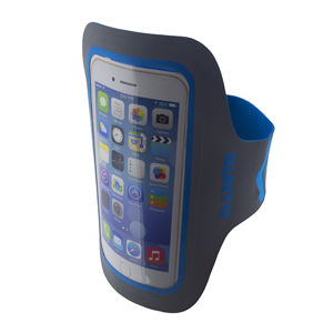 Runto RT-FIX-PUZDRO Bežecké puzdro na telefón, tmavo sivá,modrá,transparentná, veľkosť