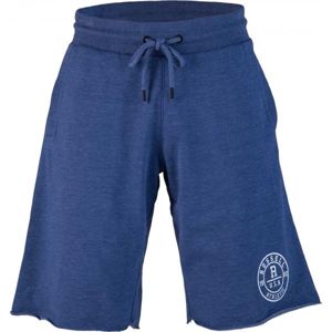 Russell Athletic RAW EDGE ROSETTE PRINTED Pánske šortky, modrá, veľkosť L