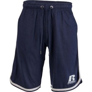 Russell Athletic LONG SHORTS tmavo modrá XL - Pánske šortky