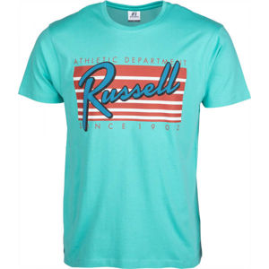 Russell Athletic MIAMI S/S CREWNECK TEE SHIRT zelená M - Pánske tričko