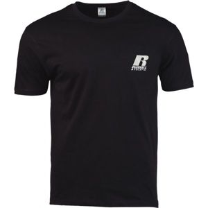 Russell Athletic S/S CREWNECK TEE SHIRT R SMU čierna M - Pánske tričko