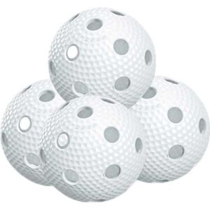 Salming AERO BALL 10-PACK Florbalové loptičky, biela, veľkosť
