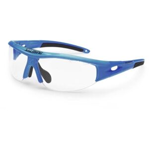 Salming V1 PROTEC EYEWEAR JR Juniorské ochranné okuliare na florbal, modrá, veľkosť