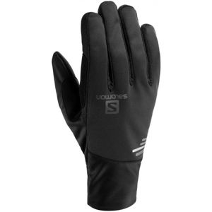 Salomon EQUIPE GLOVE U Športové rukavice, čierna, veľkosť XL