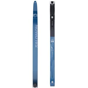 Salomon ESCAPE SNOW 59 POSI PLK AUTO Unisex bežecké lyže, tmavo modrá, veľkosť XL