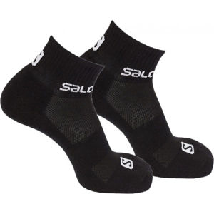 Salomon EVASION 2-PACK Unisex ponožky, čierna,biela, veľkosť