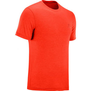 Salomon EXPLORE SS TEE M oranžová 2XL - Pánske tričko