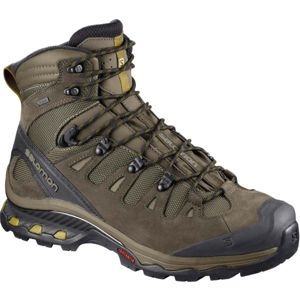 Salomon QUEST 4D 3 GTX tmavo zelená 10 - Pánska hikingová  obuv