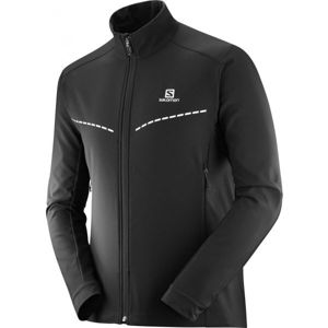 Salomon AGILE SOFTSHELL JKT M čierna XL - Pánska softshellová bunda